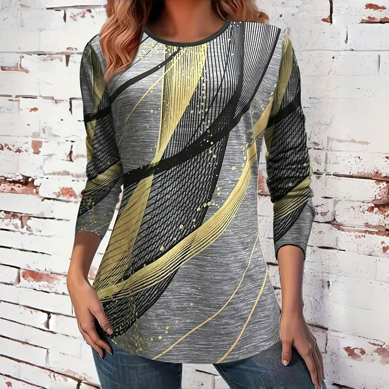 Afslappet Gradient T-Shirt