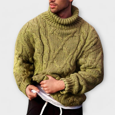 Lars | Vinter Strik Turtleneck Sweater
