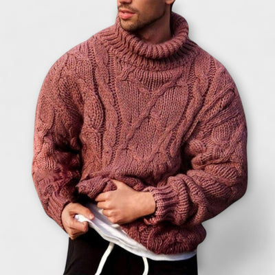 Lars | Vinter Strik Turtleneck Sweater