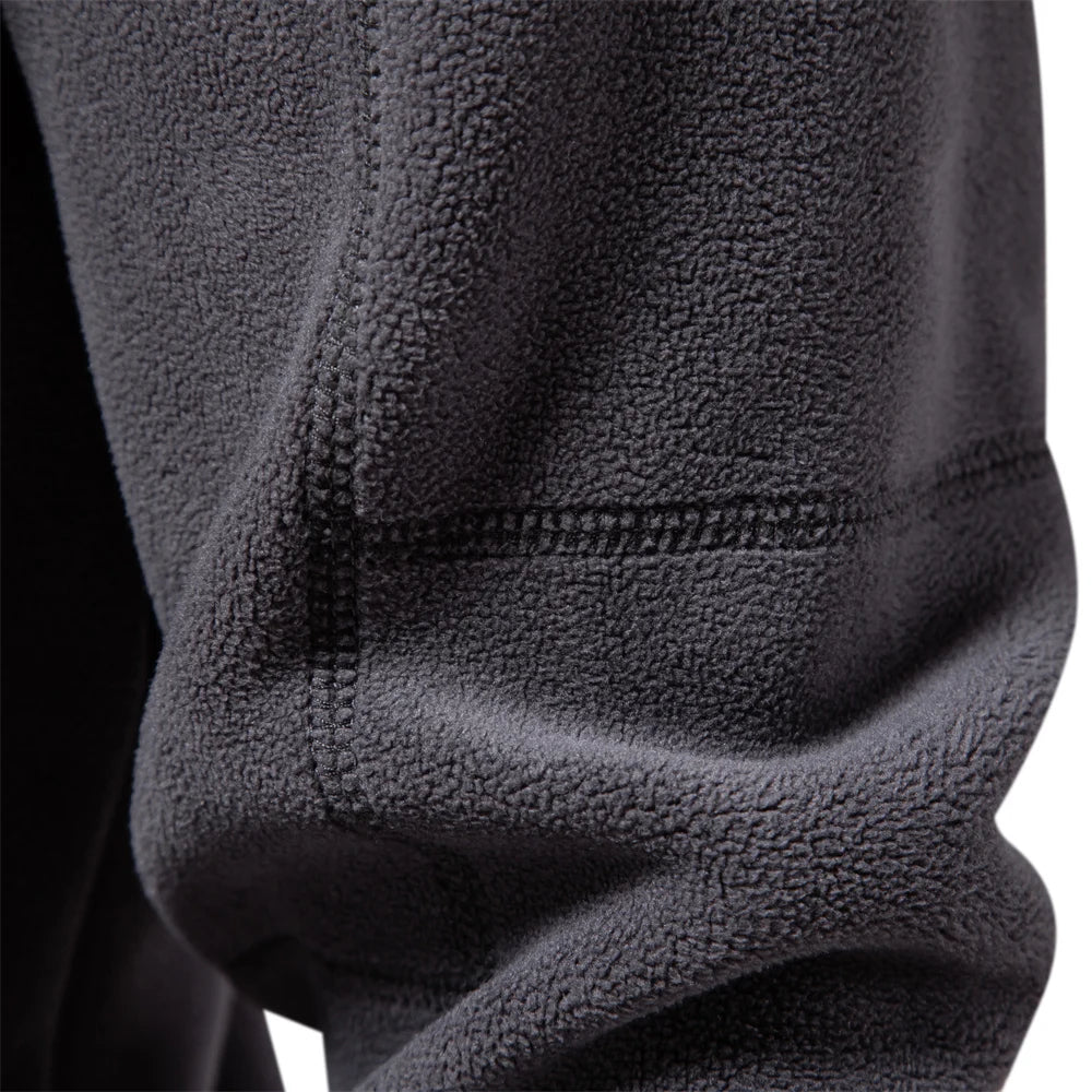 Henrik | Varm fleece krave sweatshirt
